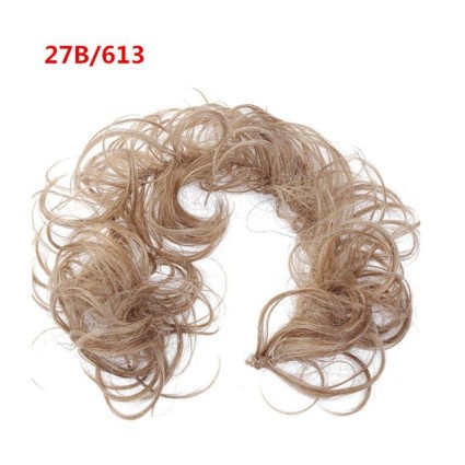 Niechlujne kręcone włosy na dzink # 27b / 613 - Ashblond
