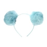 Ombre Pom Pom Hairband - Turquoise