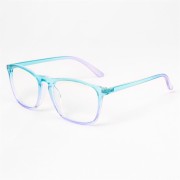 Niebieskie okulary - Lilac ombre, styl 7
