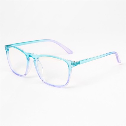 Niebieskie okulary - Lilac ombre, styl 7