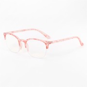 Niebieskie okulary - różowy, styl 5