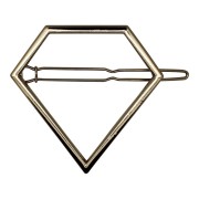 SOHO® Pyramid Metal Hair Clip - Gold