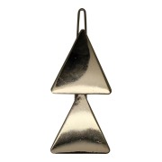 SOHO® Triangles Metal Hair Clip - Gold
