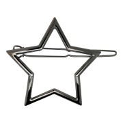 SOHO® Star Metal Hair Clip - Silver