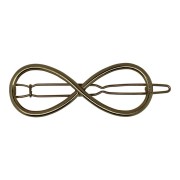 SOHO® Eternity Metal Hair Clip - Gold