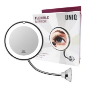 UNIQ Flexible Mirror - elastyczne lusterko z oświetleniem LED i 10-krotnym powiększeniem