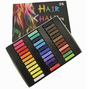 Hair Chalk zestaw 36 szt. tymczasowej kredy do włosów