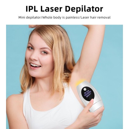 Depilator laserowy do ciała i twarzy