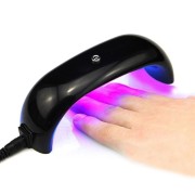 Suszarka do paznokci mini UV LED - czarna