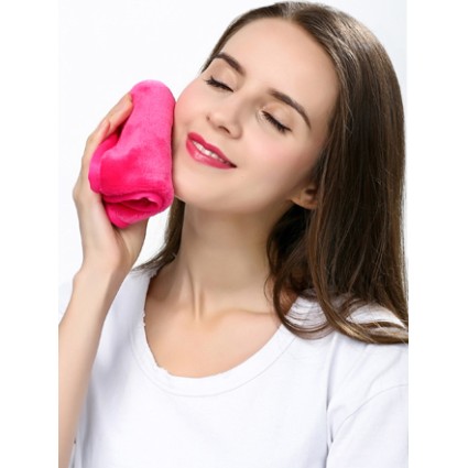 Makeup Remover Towel - Z łatwością usuwa cały makijaż - Różowy