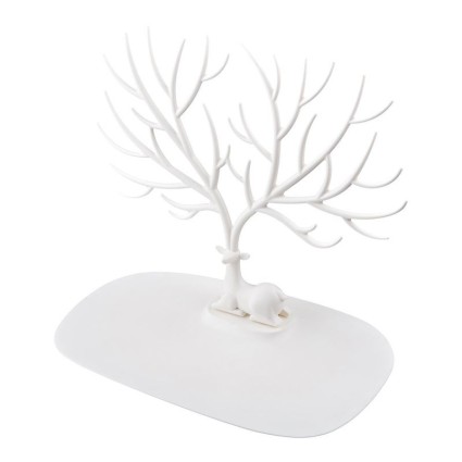 Oh My Deer Jewelry Tree - White