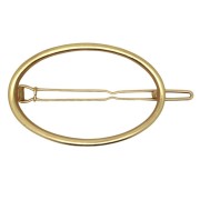 SOHO® Oval Circle Hair Clip - Gold