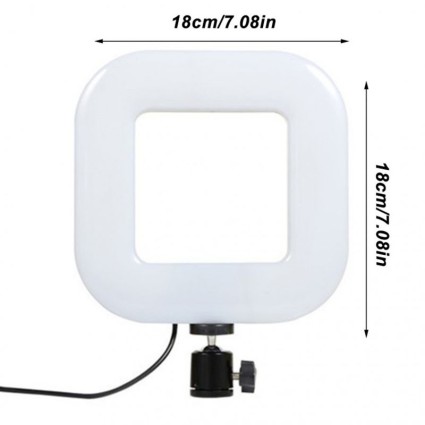 Selfie Ring Light dla iPhone / Android | Oświetlenie LED do smartfonów - D21