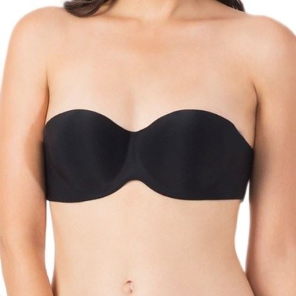 Stick On Bra with Wings - Black