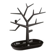 Birdie Tree - Czarne drzewko na biżuterię