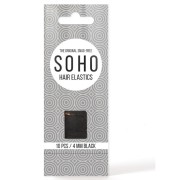 SOHO® Gumka do włosów, 4 mm 10 szt. CZARNE 