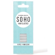 SOHO® Gumka do włosów, 4 mm 10 szt. PRZEZROCZYSTE