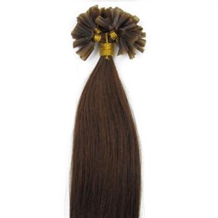 Włosy REMY pod zgrzewy 60 cm #4 Czekoladowy Brąz