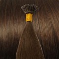 Włosy REMY pod mikroringi 50 cm #4 Czekoladowy Brąz