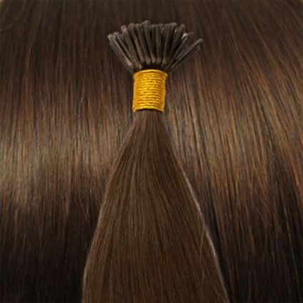 Włosy REMY pod mikroringi 60 cm #4 Czekoladowy Brąz