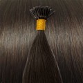 Włosy REMY pod mikroringi 60 cm #2 Ciemny Brąz