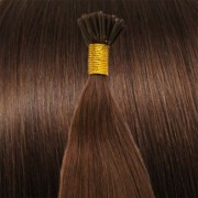 Włosy REMY pod mikroringi 50 cm #30 Rudobrązowy