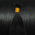 Włosy REMY pod mikroringi 50 cm #1 Czarny