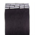 Naturalne włosy REMY tape on 60 cm #1b Kruczoczarny