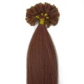 Włosy REMY pod zgrzewy 60 cm #30 Rudobrązowy