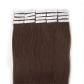 Naturalne włosy REMY tape on 50 cm #4 Czekoladowy Brąz