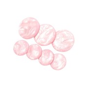 SOHO Opal klamry włosów - Rosa