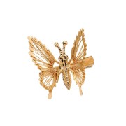 Chris Rubin Butterfly Klip do włosów - Złoty