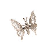 Chris Rubin Butterfly Klip do włosów - srebrny