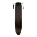 Treska - kucyk włosy syntetyczne, proste 60 cm #2 Ciemny Brąz